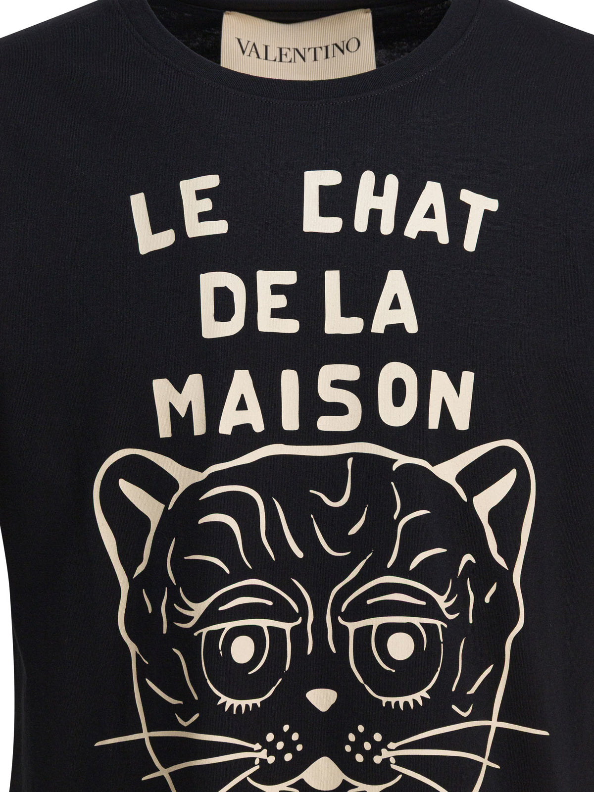 Valentino ヴァレンティノ「Le Chat De La Maison」T シャツ - Image 4