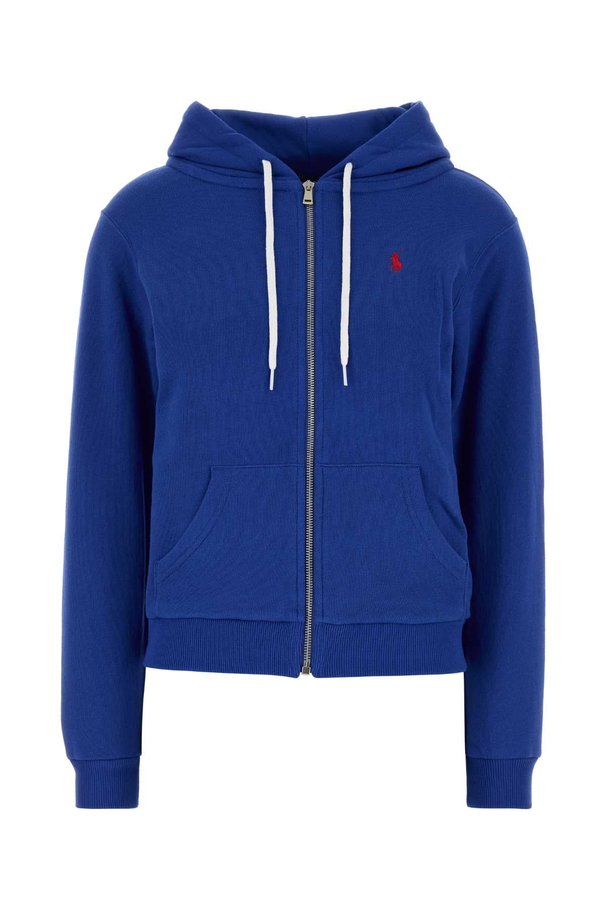 Polo ポロラルフローレンブルーコットンスウェットシャツ - Image 4