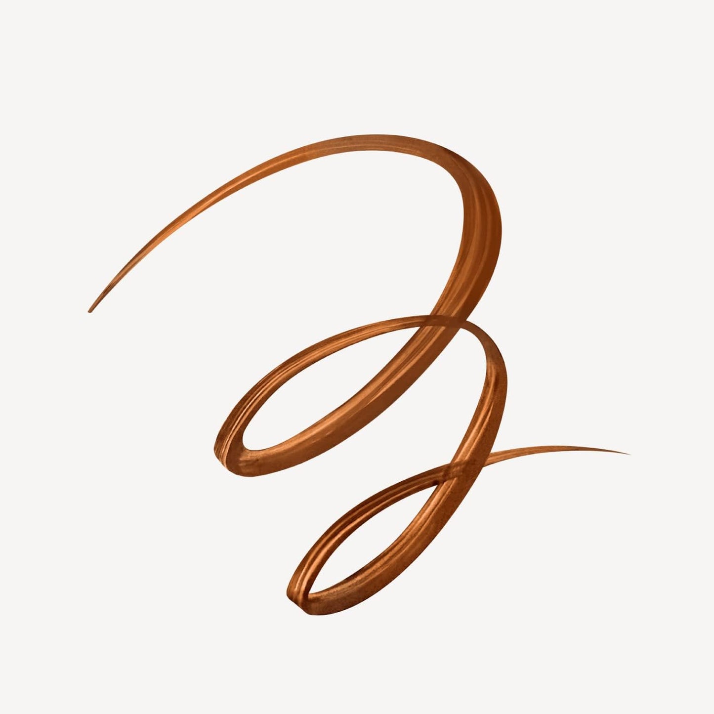 UZU By Flowfushi Eye Opening Liner, Liquid Eyeliner, Hot Water Removable, Alcohol Free, Dye Free, Hypoallergenic, Color: Light Brown, [2022 New Color]