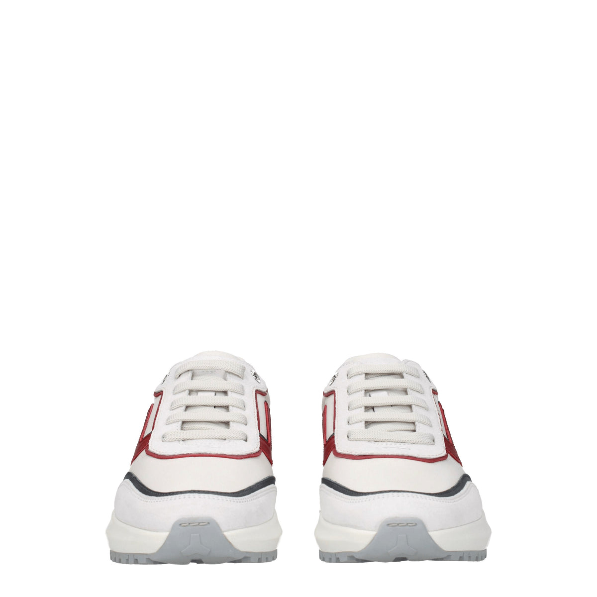 Bally Bally Sneakers Demmy Mens Leather White/Red - Image 4