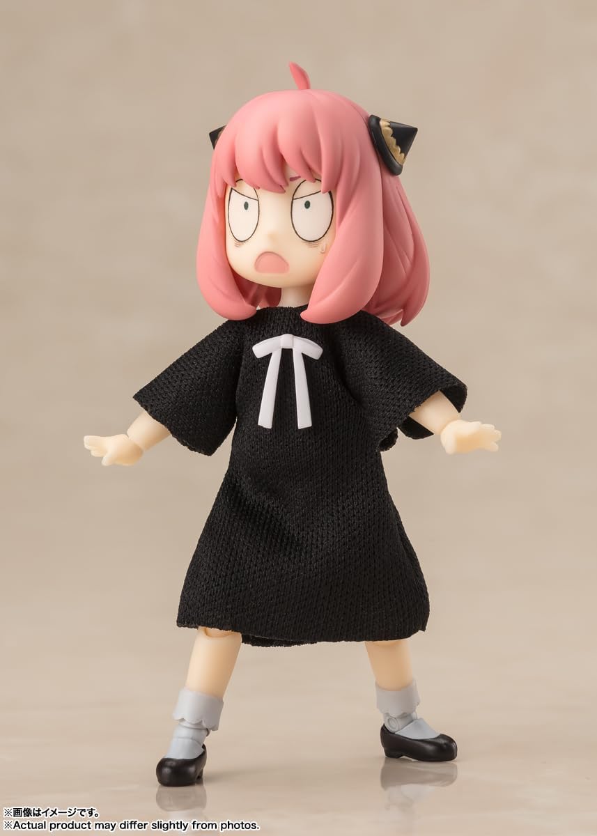 BANDAI SPIRITS S.H. Figuarts SPY x FAMILY Anya Forger Approx. 3.1 inches (80 mm), PVC & Fabric, Pre-painted Action Figure