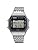 Casio ABL-100 Series Digital Wristwatch, Mobile Link, Bluetooth Included, Step Tracker, Unisex, Overseas Model, Silver ABL-100WE-1A, Bracelet Type
