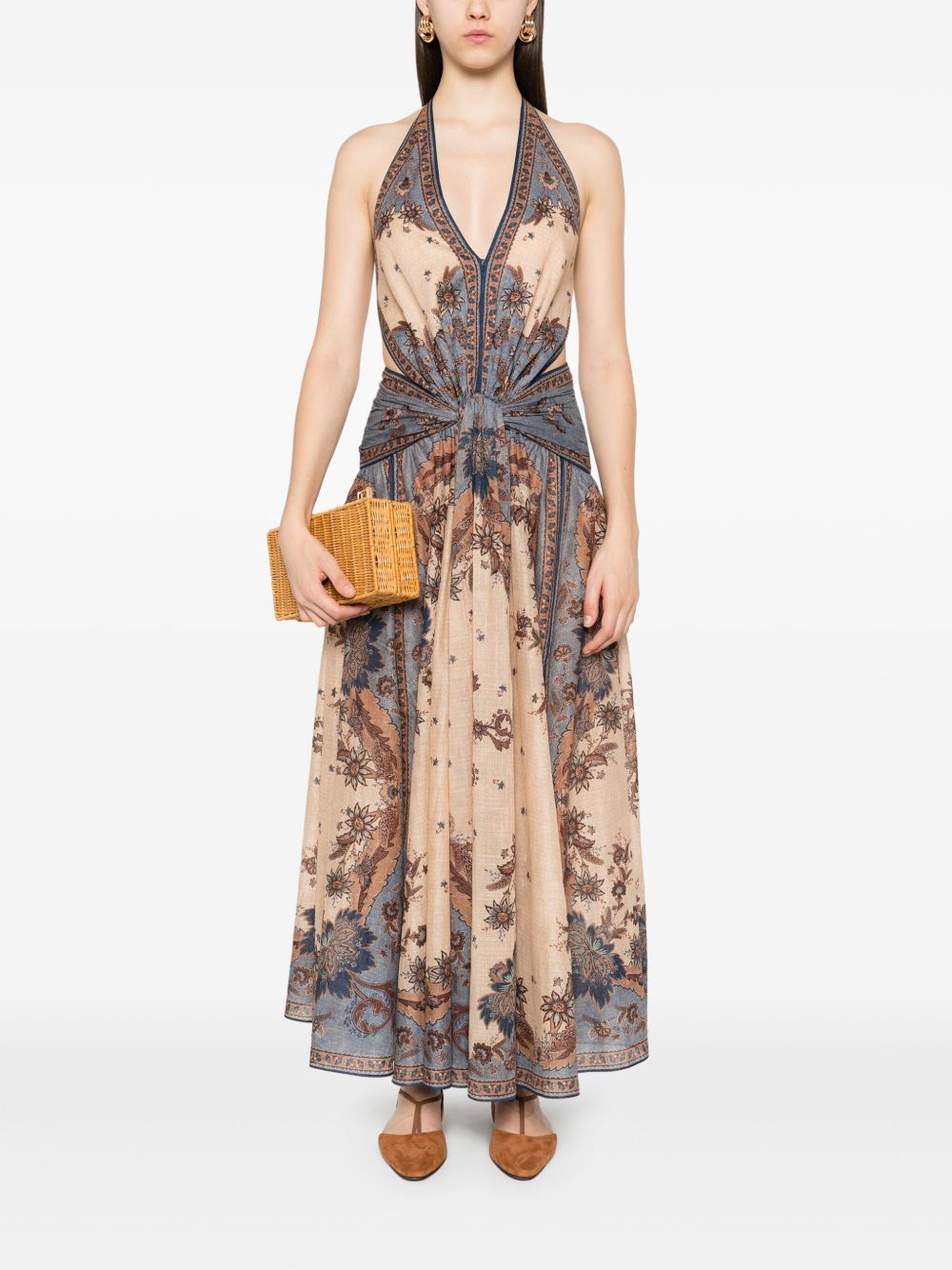 Zimmermann Zimmermann Ascension印刷されたMaxiドレス - Image 4