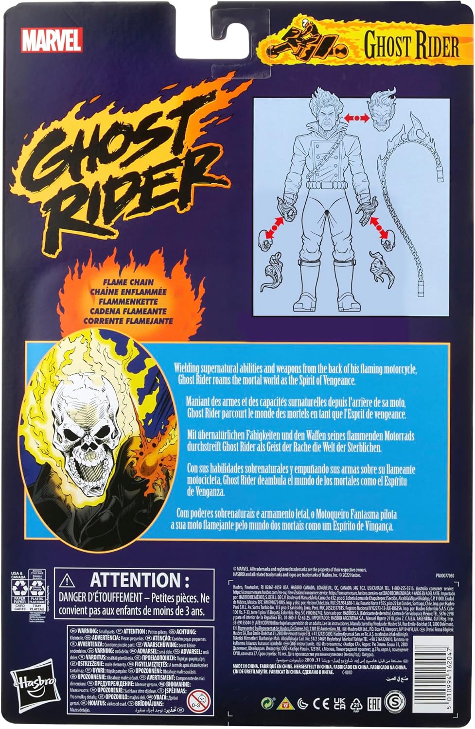 Marvel Legends Series Ghost Rider 6" Action Figure Standard
