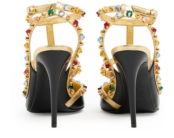 VALENTINO GARAVANI Rockstud ストラップ パンプス - Image 4