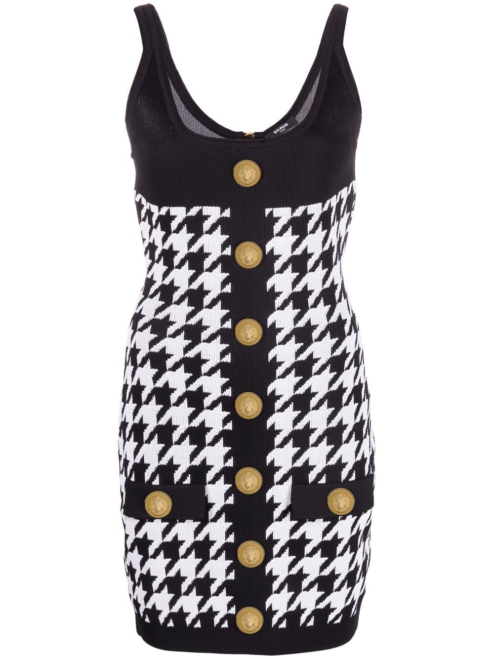 Balmain Paris バルメインパリは短いドレスを編んだ - Image 4