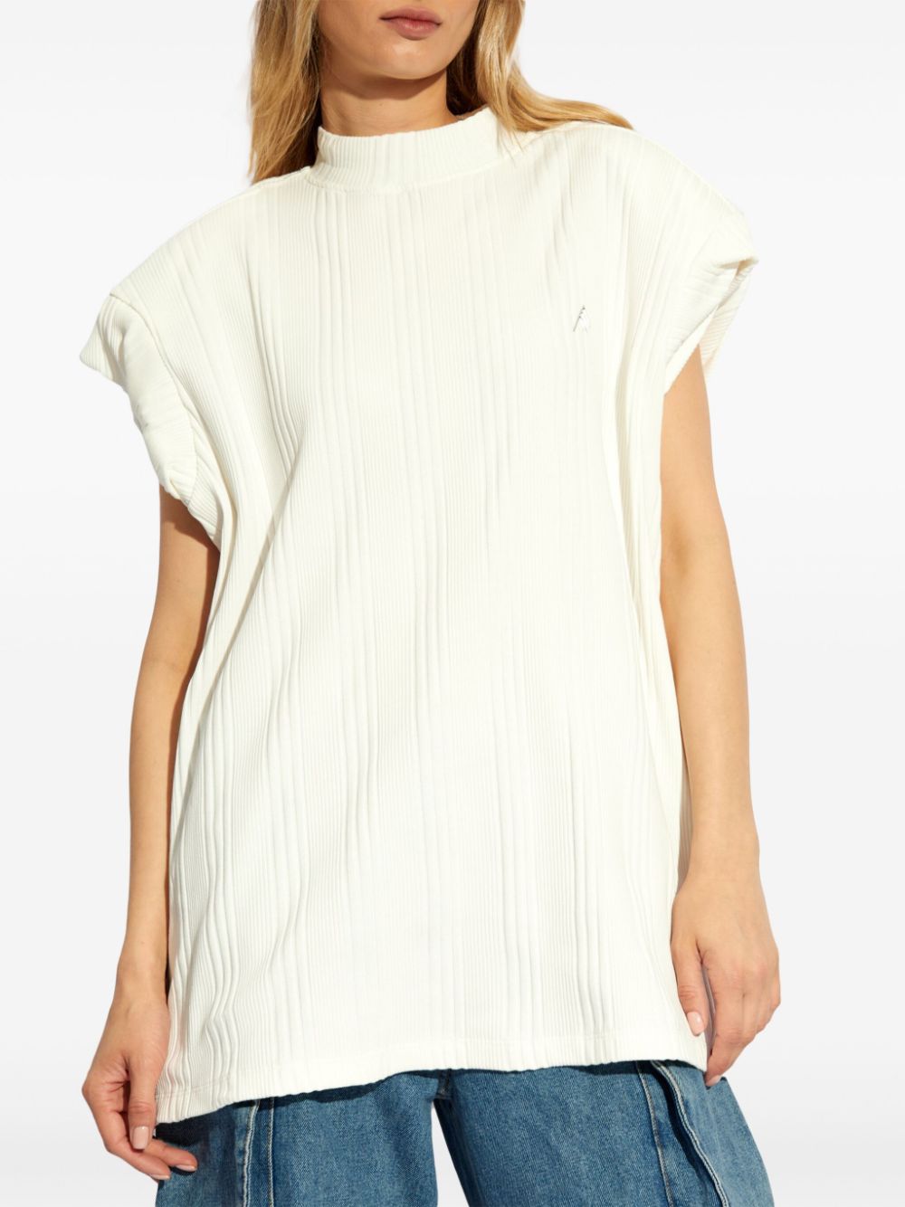 The AtticoロゴコットンTシャツ - Image 4