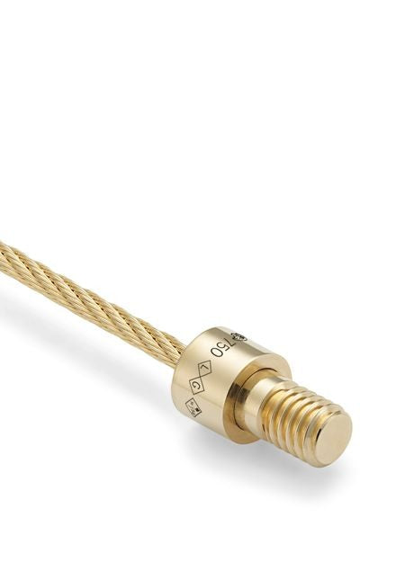 LE GRAMME 9g ダイヤモンドセッティング ケーブルブレスレット - Image 4
