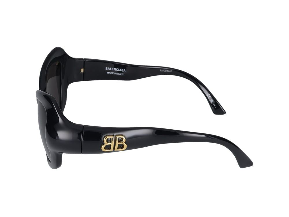 Balenciaga サングラスBalenciaga BB0353 S 001ブラックブラックグレー /17/145 - Image 4