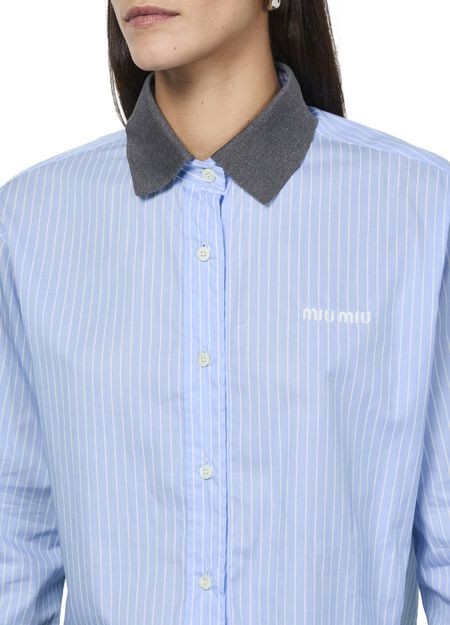 MIU MIU コットンシャツ - Image 4
