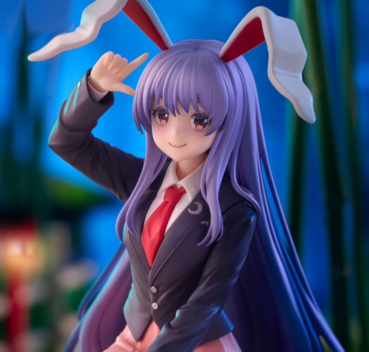 Touhou *Project Noodle Stopper Figure, Suzene, Yugikain, Inaba Figure, Official, Approx. 5.9 inches (15 cm)