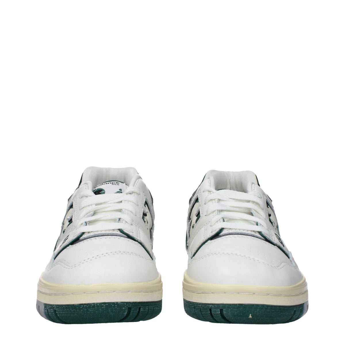 Designer Brand ニューバランススニーカー550メンズスキンホワイト/スワンプ - Image 4