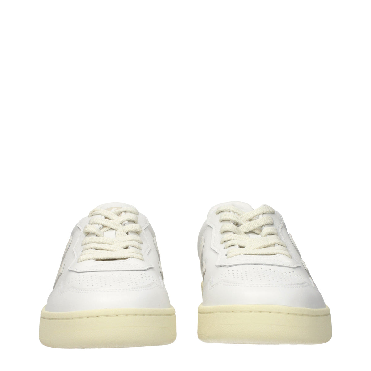 Veja Veja スニーカー メンズ レザー ホワイト/ライトグレー - Image 4