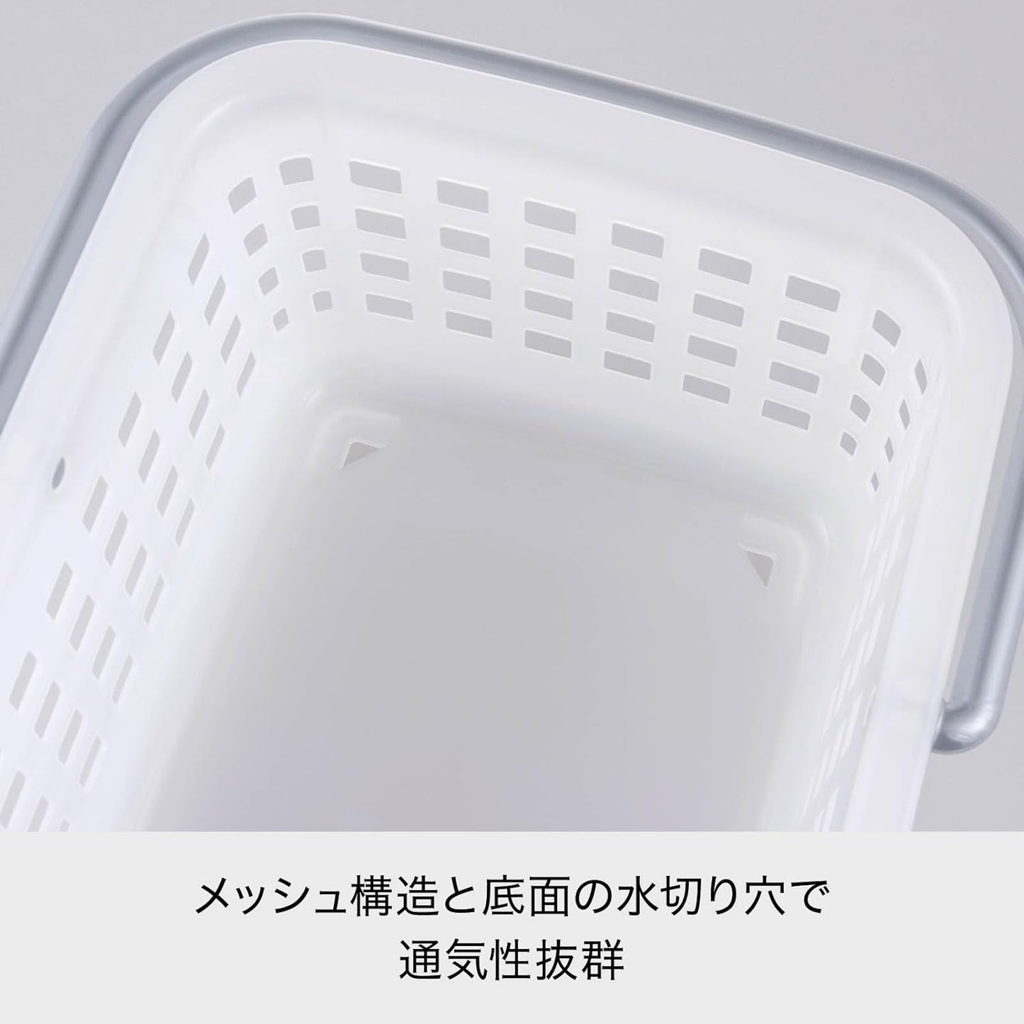LIKE-IT SCB-2 Laundry Basket with Handle, Mini Basket, Approx. Width 8.1 x Depth 12.1 inches (30.6 cm), Height 5.3 inches (13.6 cm), Natural, Made in Japan