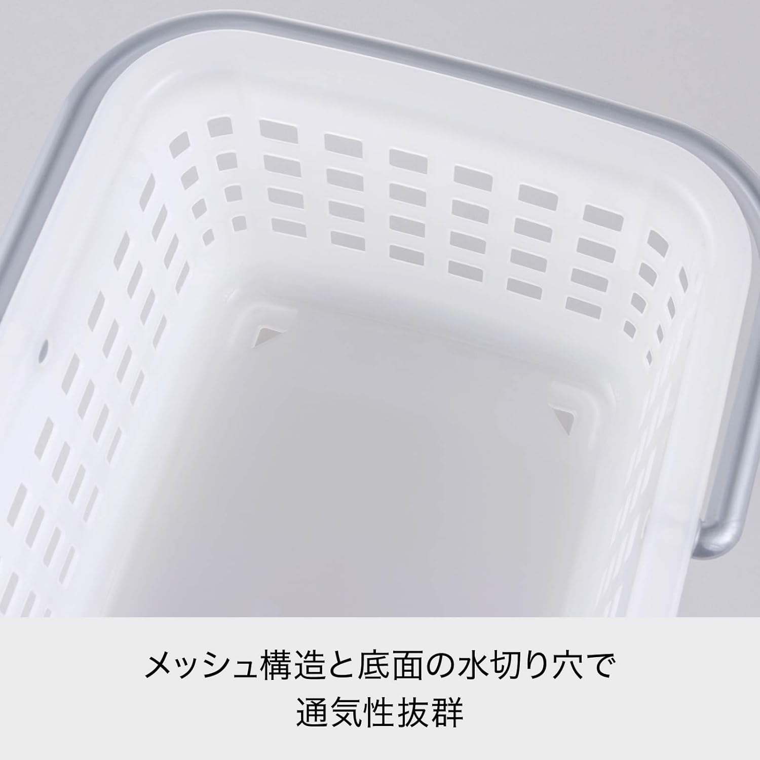 LIKE-IT SCB-2 Laundry Basket with Handle, Mini Basket, Approx. Width 8.1 x Depth 12.1 inches (30.6 cm), Height 5.3 inches (13.6 cm), Natural, Made in Japan