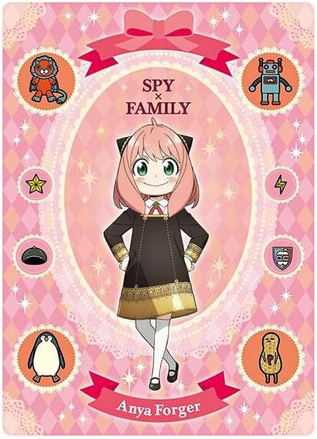 Showa Notebook, Spy Family, Anya and Friends Stationery, Set of 3, Pencil, 2B, Eraser, Underlayment, School Entrance, Birthday, Present, Stationery, Pencil