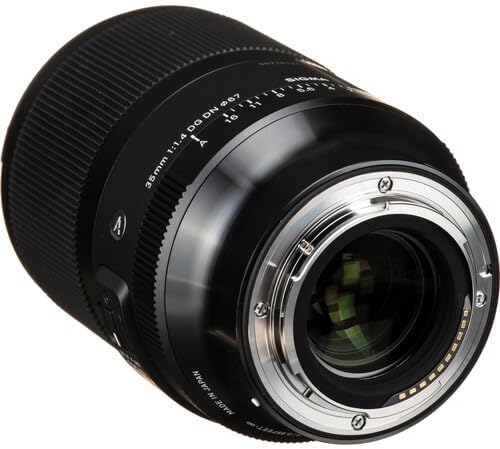 Sigma Sony E-Mount Lens 35mm F1.4 DG DN Single Focus Wide Angle Full Size for Art Mirrorless