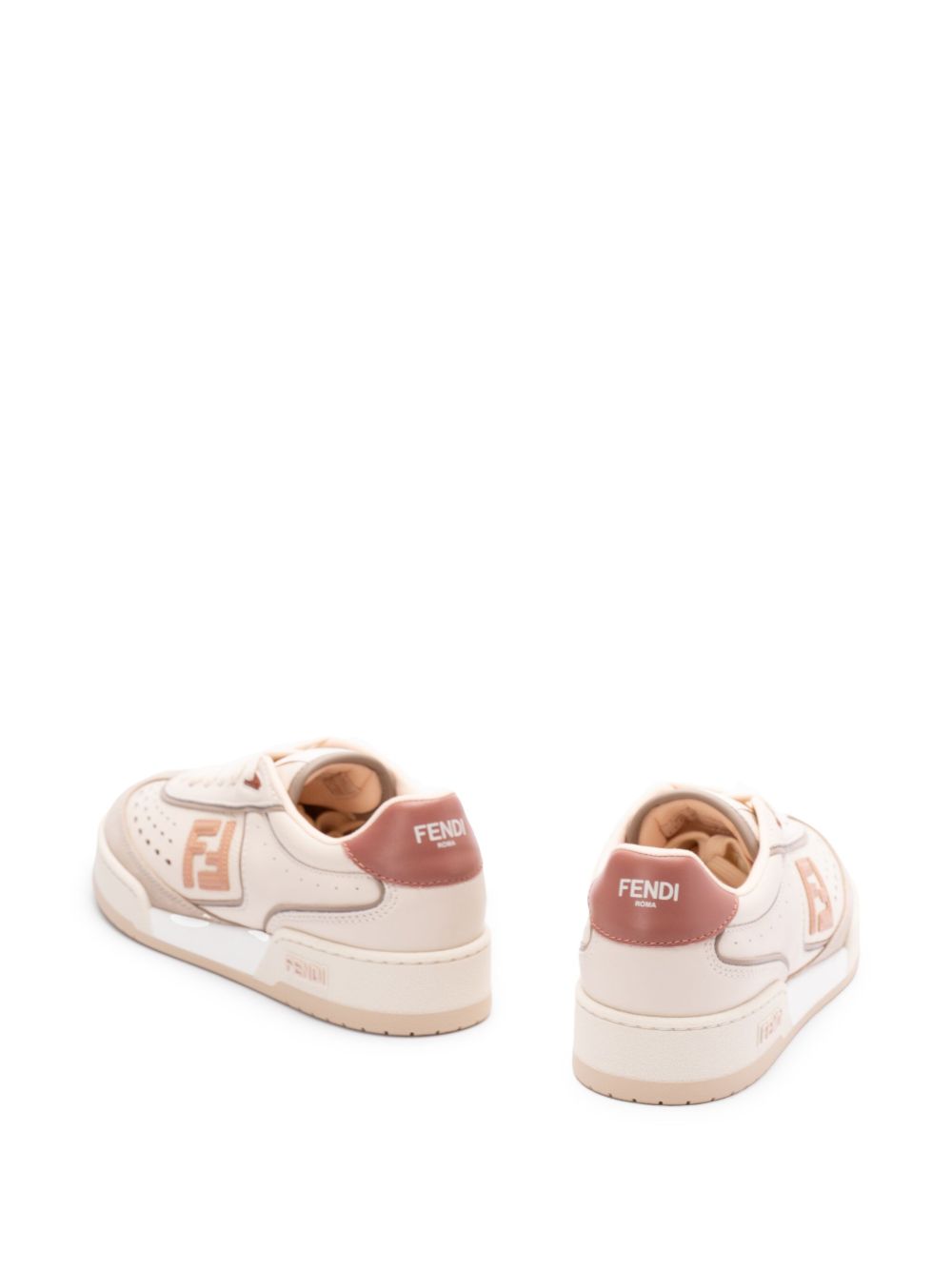 Fendi フェンディフェンディマッチレザースニーカー - Image 4