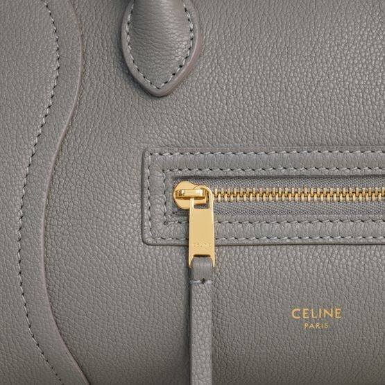 CELINE Little luggage in grained calfskin - Image 4