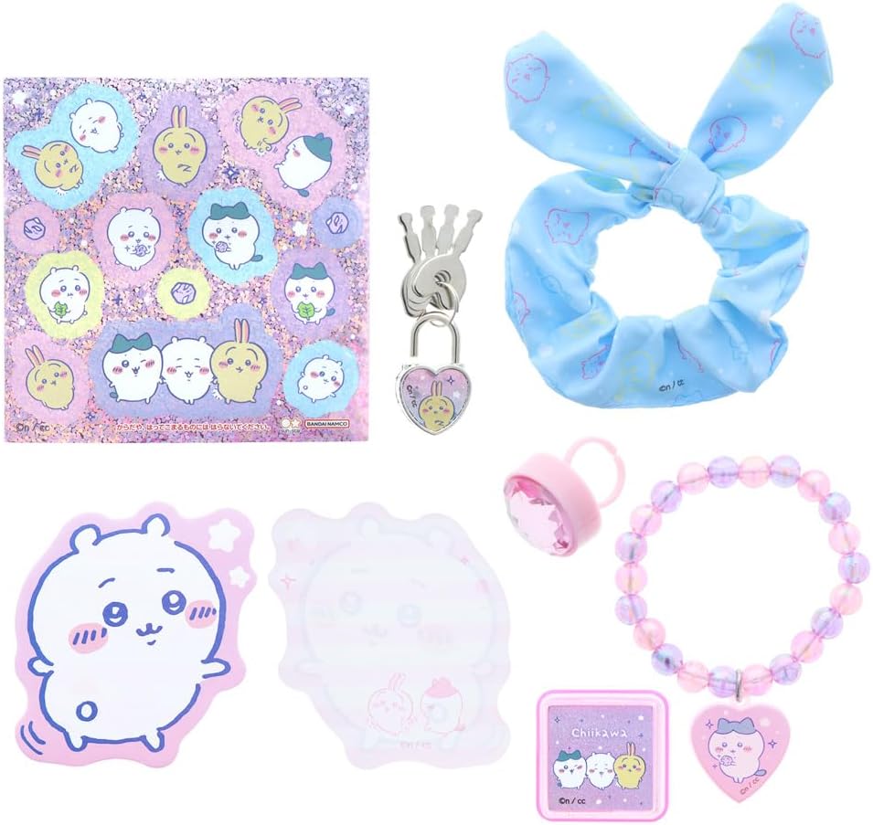 Sun-Star Stationery Chiikawa Secret Chiikawa Box 6.3 x 7.5 x 6.1 inch (16 x 19 x 15.5 cm) 7071645A