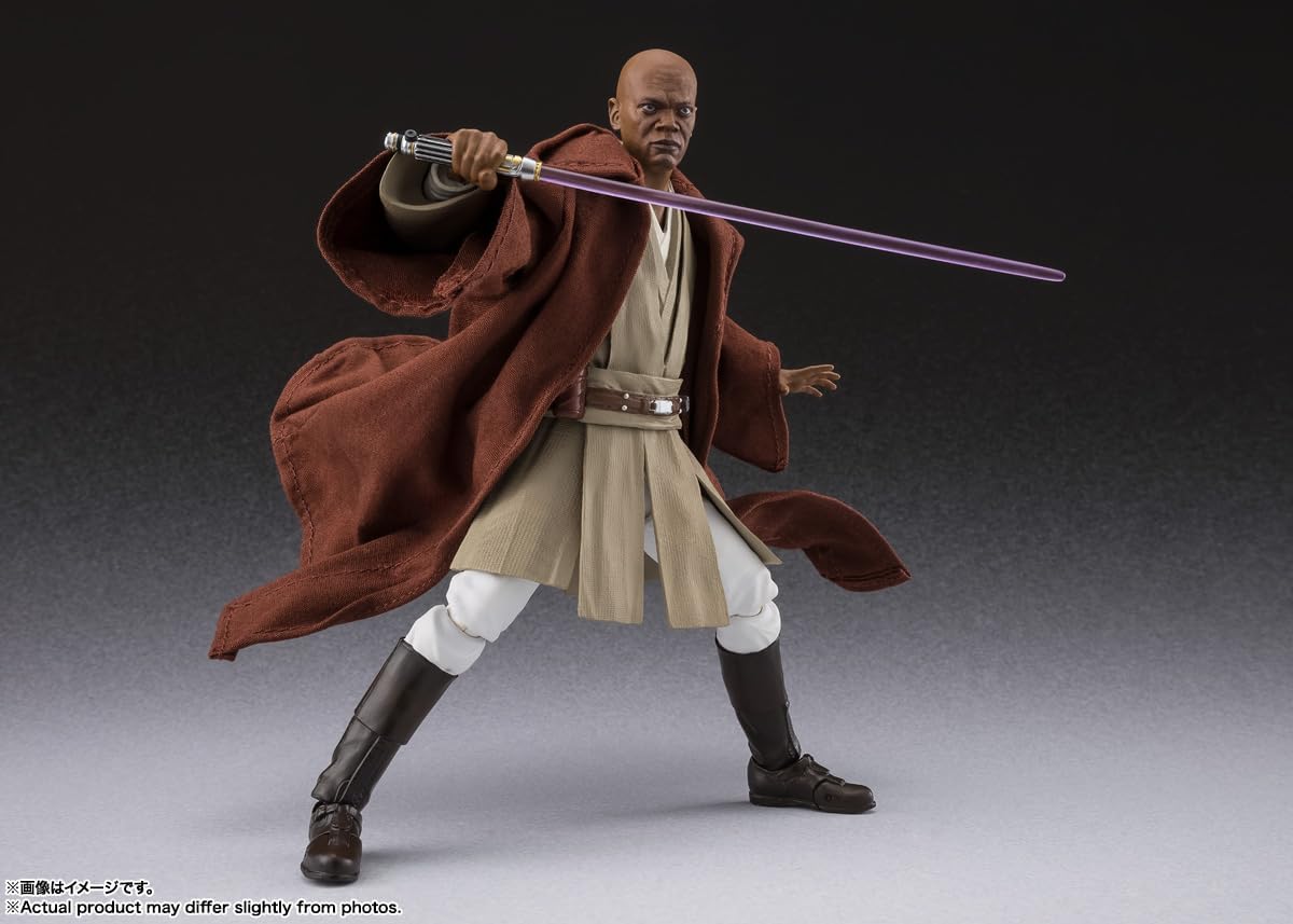 Tamashi Nations S.H. Figuarts Star Wars Episode 3 - Vengeance of the Sith - Mace Window - Classic Version - (Star Wars: Revenge of the Sith) Approximately 5.9 inches (150 mm) PVC & ABS & Cloth Painted