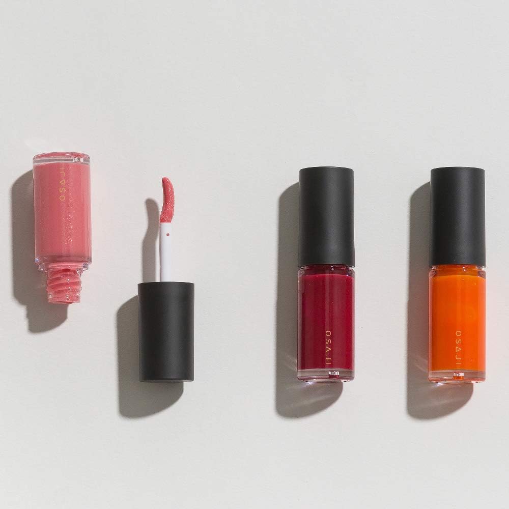 OSAJI Nuance Lip Gloss "3D Lips/Protects Against Dryness Sensitive Skin Lip Protection Layering Beautiful Color Glossy Transparency 0.1 oz (4.7 g) / 02 Honne