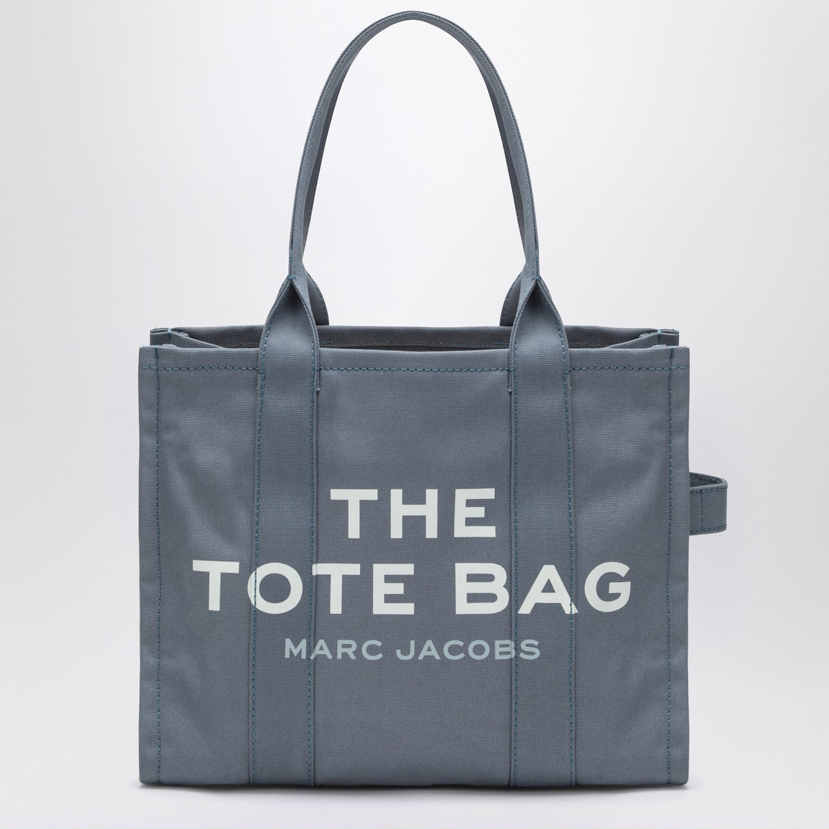 Marc マークジェイコブスラージブルーシャドウキャンバストートバッグ - Image 4