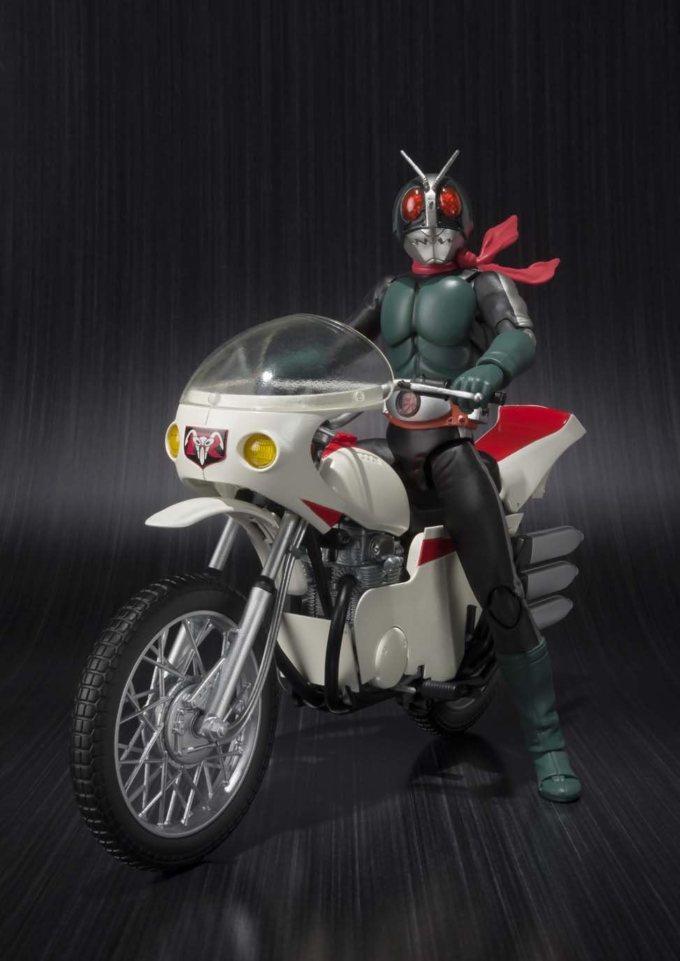Bandai Tamashii Nations S.H.Figuarts Masked Rider 2 & Remodeled Cyclone "Masked Rider" Action Figure