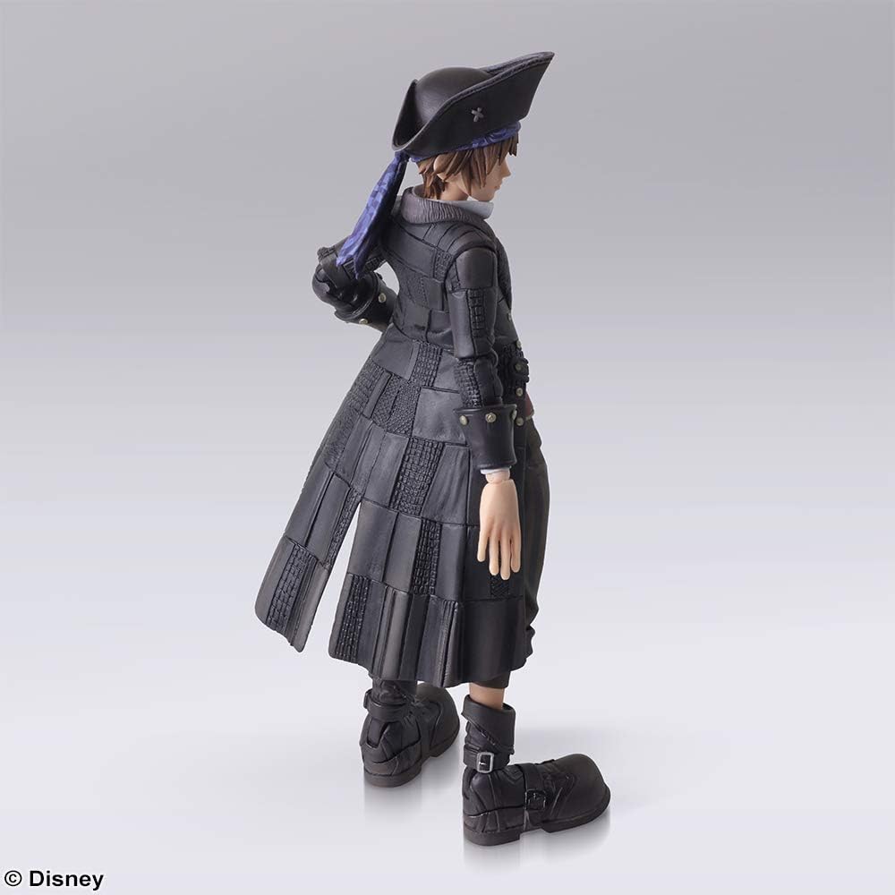 KINGDOM HEARTS III BRING ARTS Sora Pirates of the Caribbean Ver. PVC Pre-Painted Action Figure