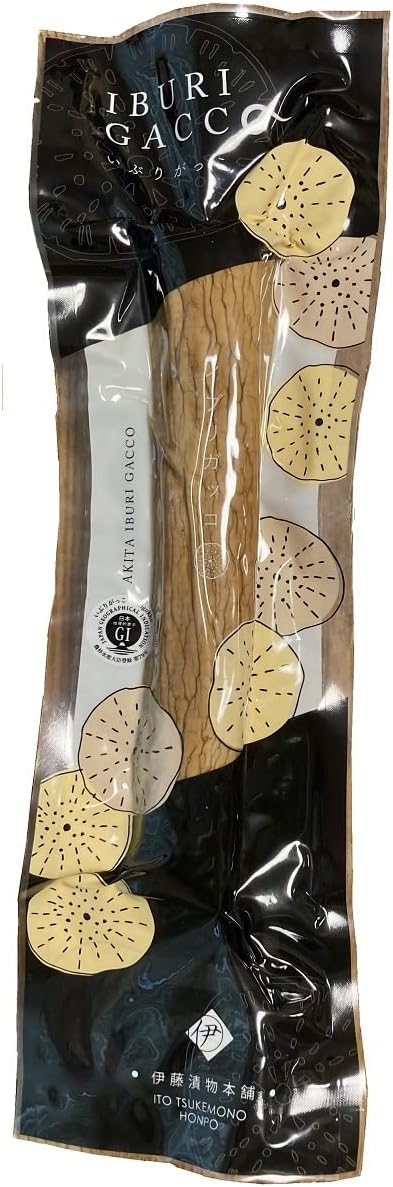 Ito Tsukemono Honpo Akita Pickles Iburigakko Pickled 1 x 3 Piece Set (Additive-Free)