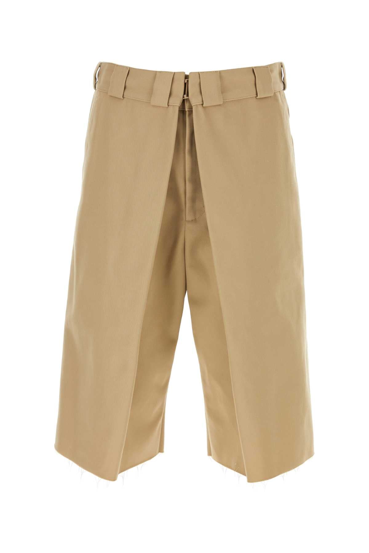 Givenchy Givenchy Cappuccino Polyester Blend Bermuda Shorts - Image 4