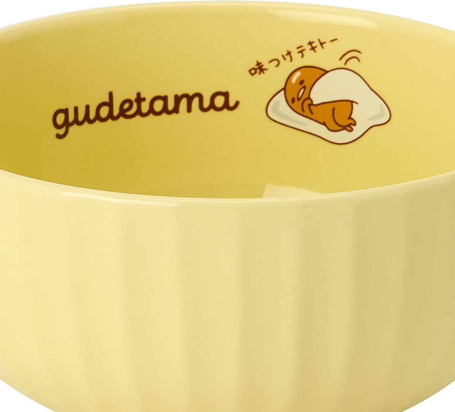 Sanrio 359581 Gudetama Rice Bowl, Microwave, Dishwasher and Dryer Safe