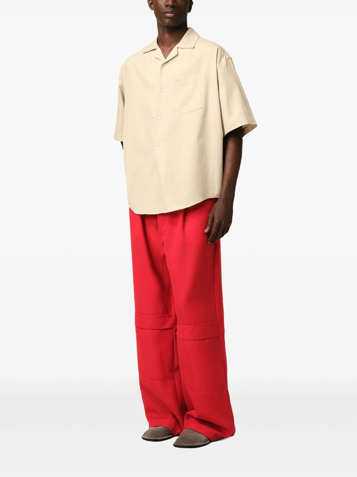 Ami Ami Paris Boxy半袖ボックスシャツ - Image 4