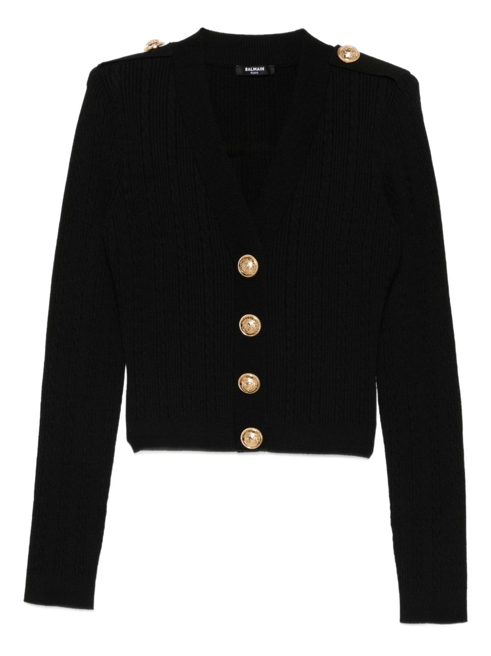 Balmain V Necked Cardigan - Image 4