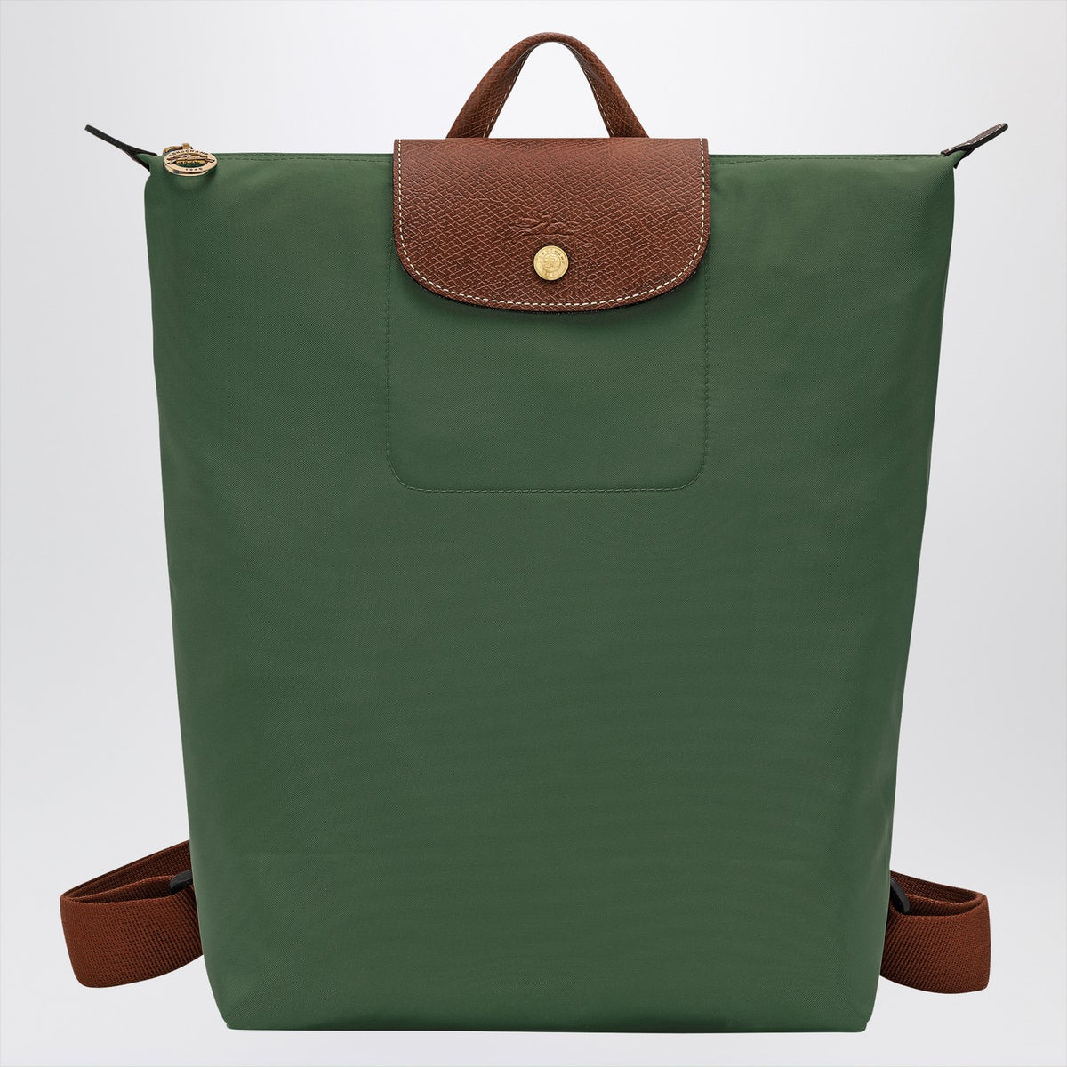 Longchamp Longchamp M ルピラージオリジナルグリーンバックパック - Image 4