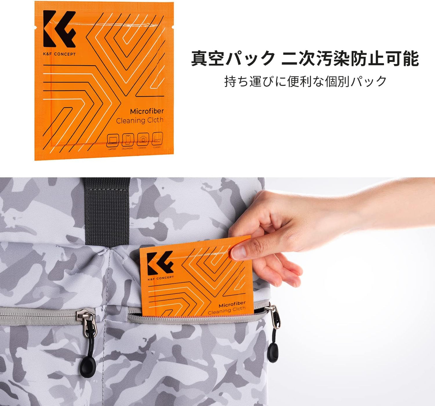 K&F CONCEPT カメラクリーニングキット カメラクリーニング用品 フィルターレンズ用 4点セット エアブロワー クリーニングクロス クリーニングペン デジタル一眼レフカメラレンズ対応 メンテナンス用品 お手入れ 掃除用品