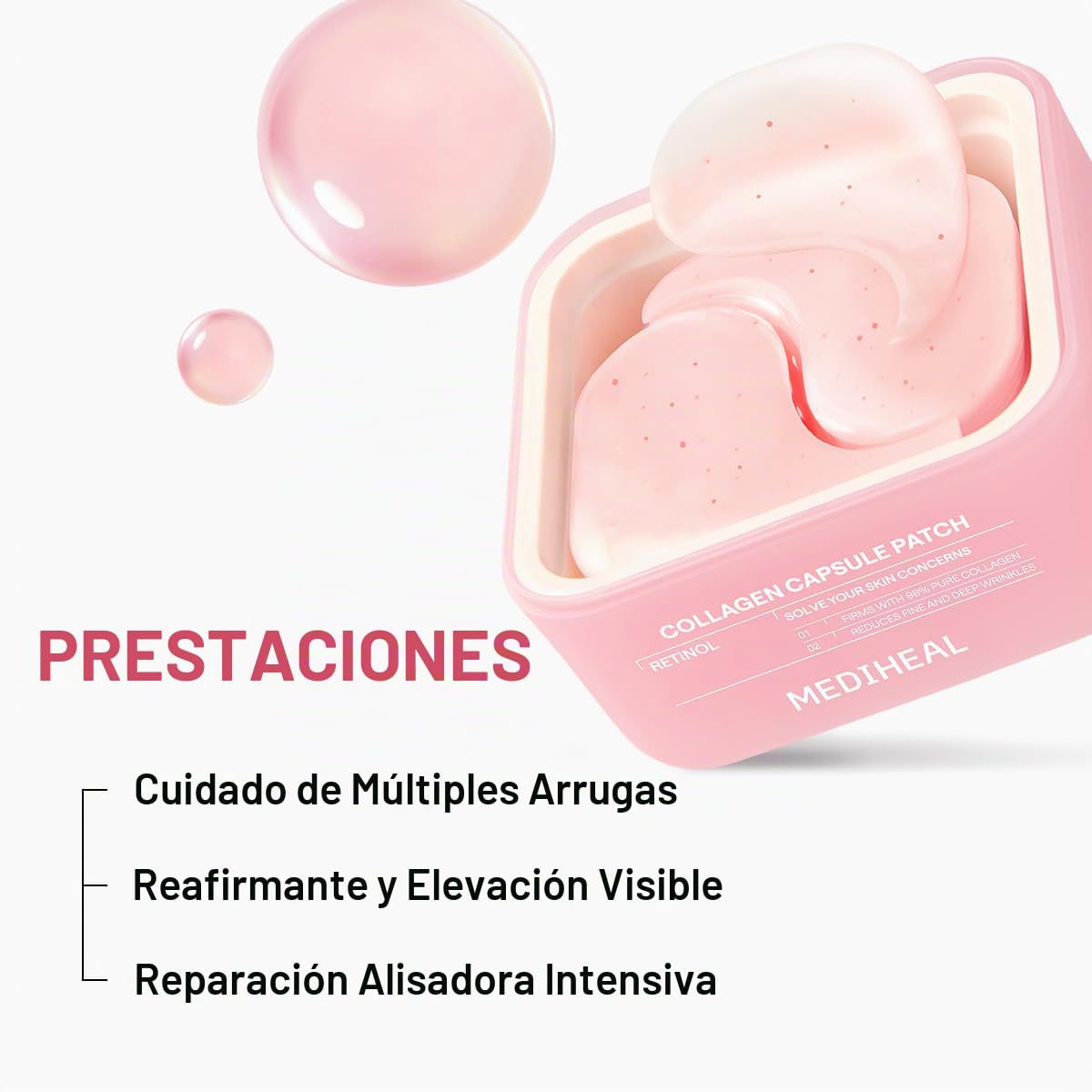 Mediheal Parche de Colágeno en Cápsula_Retinol para Levantar Arrugas