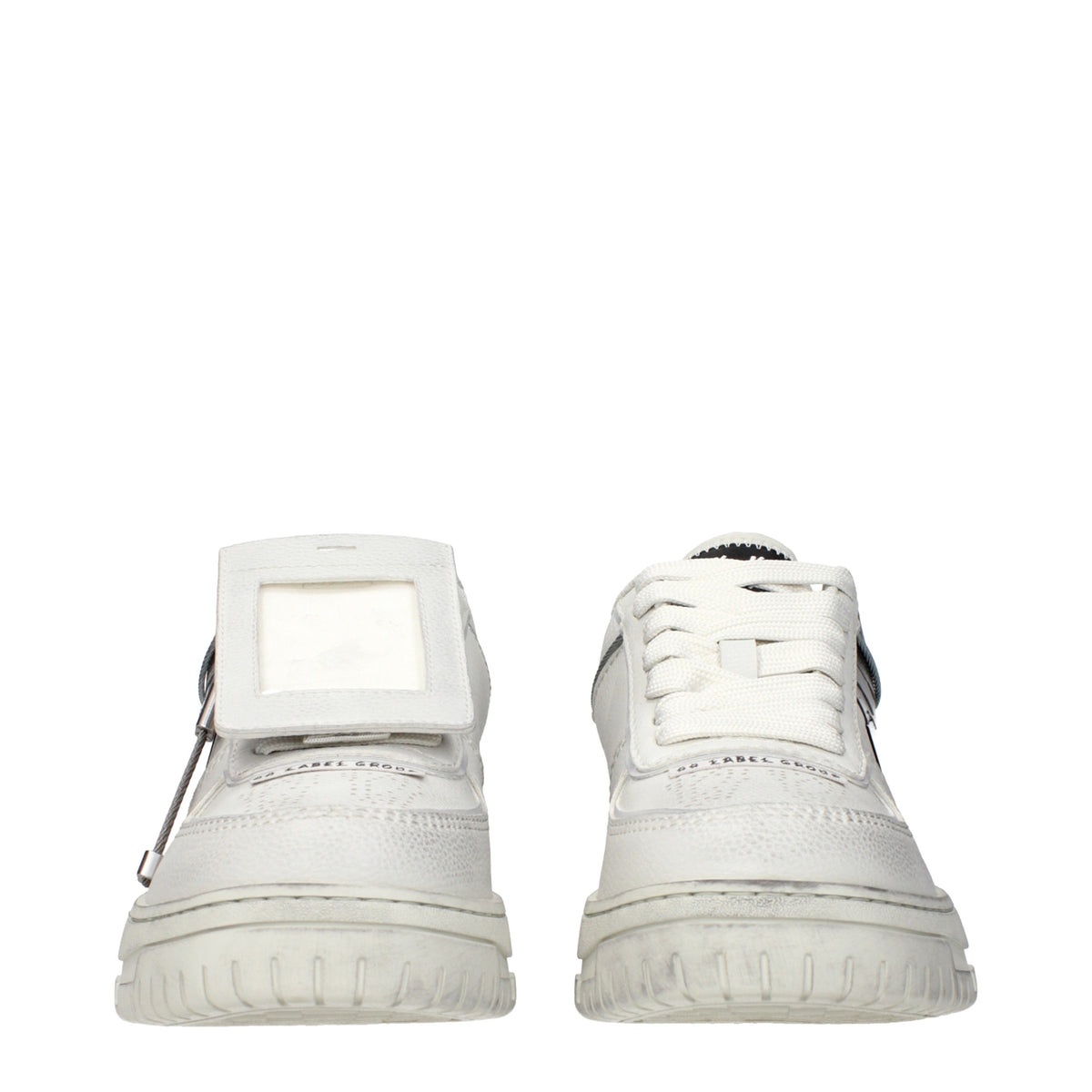 44 44レーベルグループメンズs スニーカー ポリウレタン ホワイト/ダーティー ホワイト - Image 4