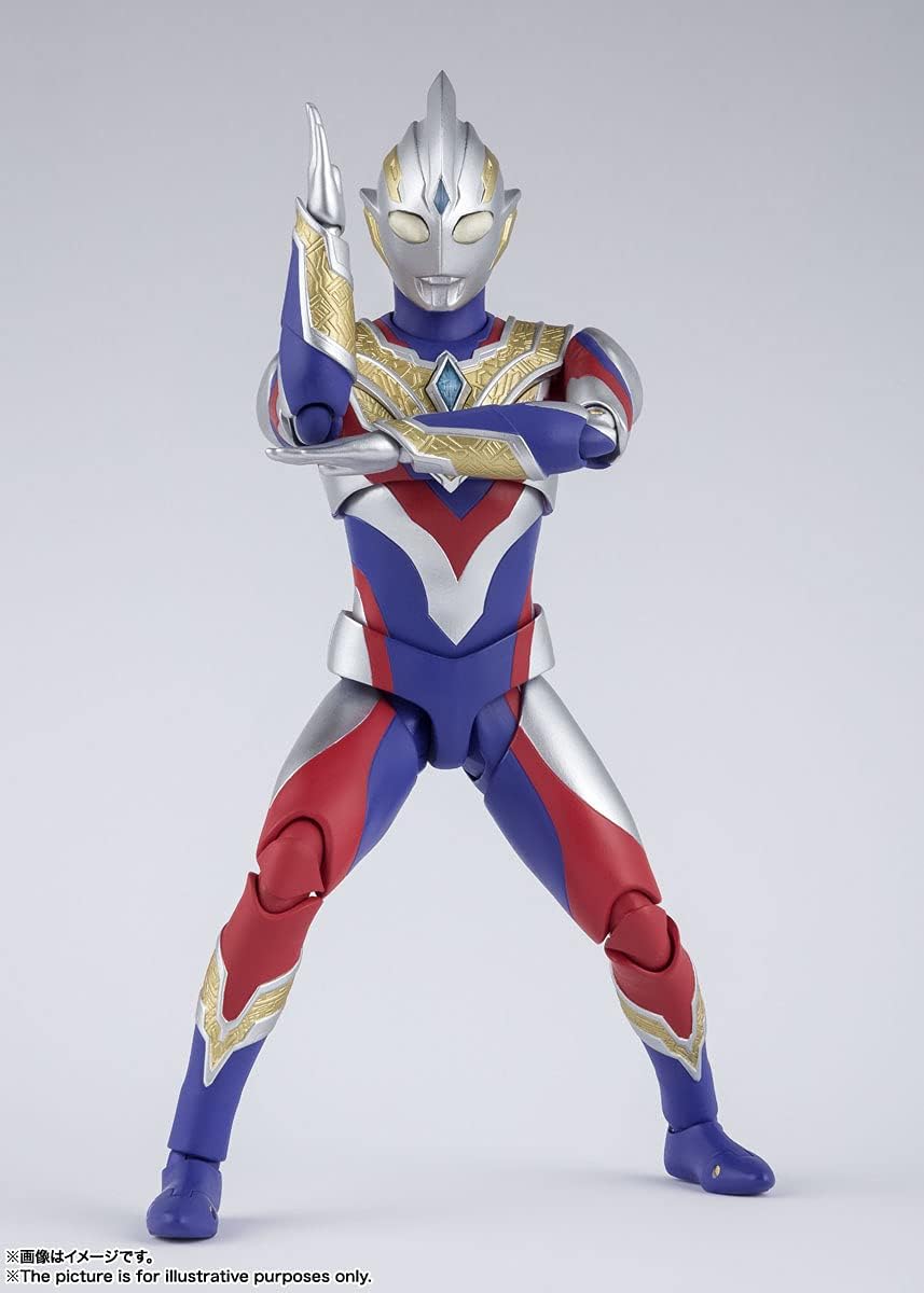 S.H. Figuarts Ultraman Trigger, Multi Type, Approx. 5.9 inches (150 mm), PVC & ABS, Pre-painted Action Figure