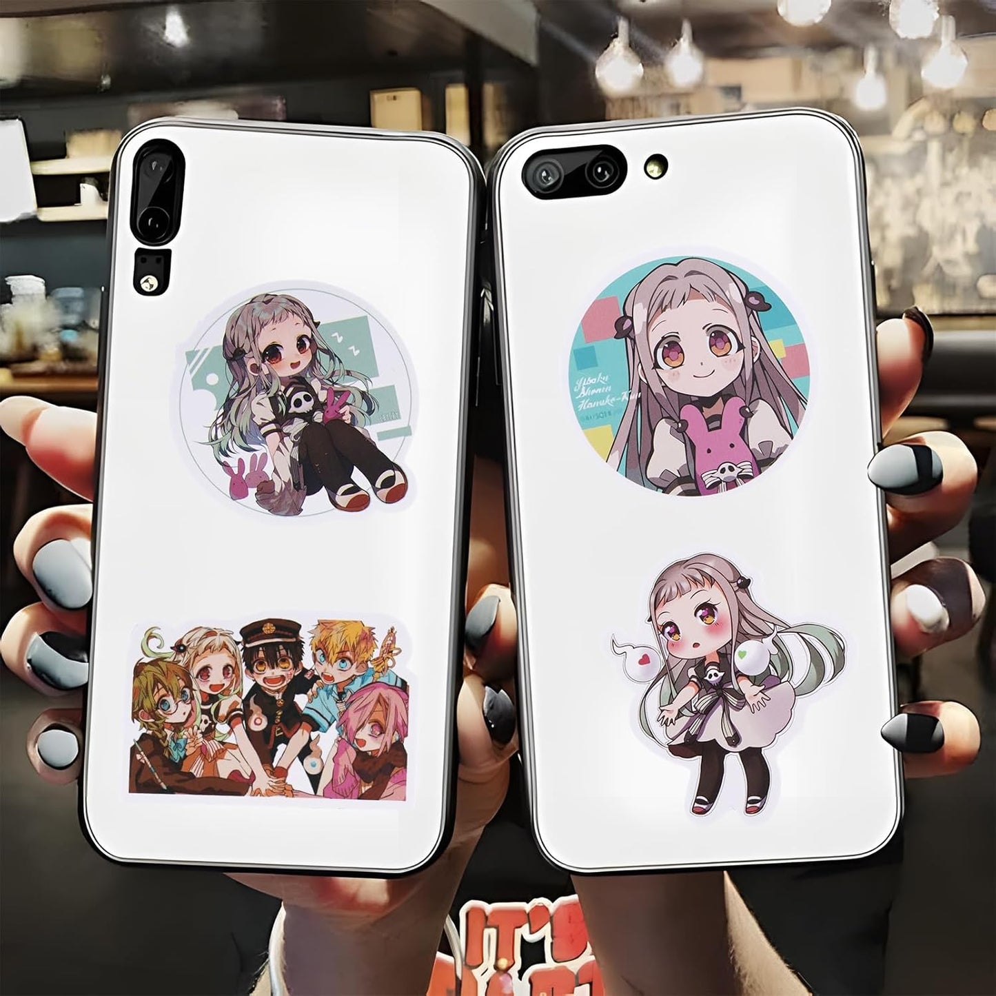 Yahiro Ningyo Hanako-kun Goods, Gift, Waterproof Seal, Suitcase, Picture, DIY Decorations, Letters, Birthday Present, Cute Animation, Stationery, Notebook Tape, Suitable for Cars, Motorcycles, Bicycles, Water Bottles, Helmets, Etc