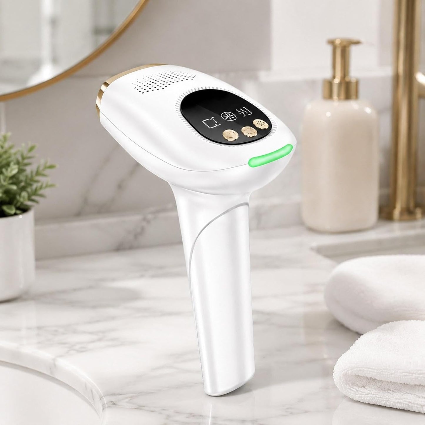 1台 脱毛器 冷却機能 光脱毛機能 調節可能 スマートセンサー マルチモード 全身対応 安全装置 便利設計 女性男性兼用 自宅サロンに適用