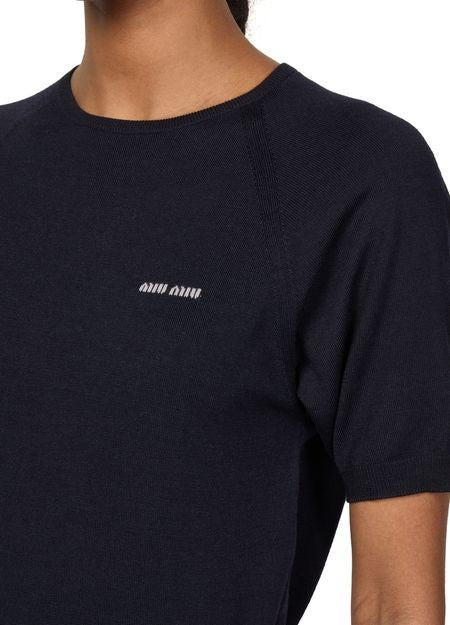 MIU MIU Short-sleeved Sweater - Image 4
