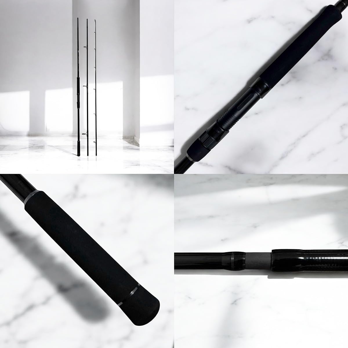 Orludo Fishing Tackle Rod Long Castled 13ft XXXH 3 Piece Shore Jigging Shore Casting Rock Shore Akiaji Casting Compatible Model qb300117