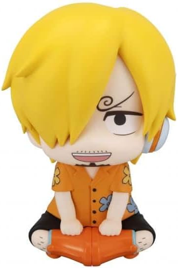 Rukappu ONE PIECE Sanji Miraishima Ver., Approx. 4.3 inches (110 mm), PVC Pre-painted Action Figure