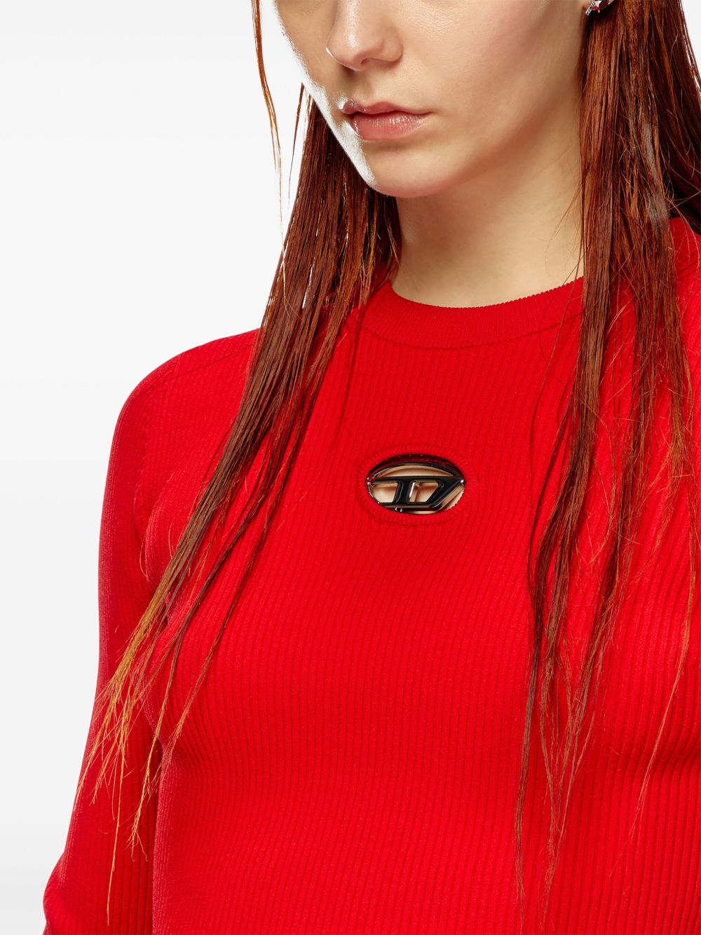 Diesel ディーゼル M ヴァラリリブ付きセーター - Image 4