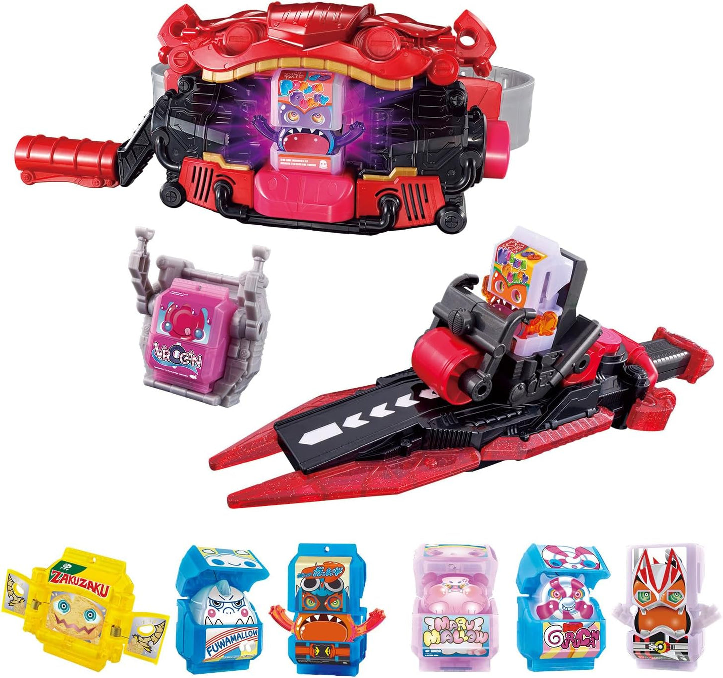 Bandai Kamen Rider Gavv DX Transformation Belt Gavv Complete Set [Japan Toy Award 2024 Character Category Grand Prize] Suitable for Ages 3 and Up