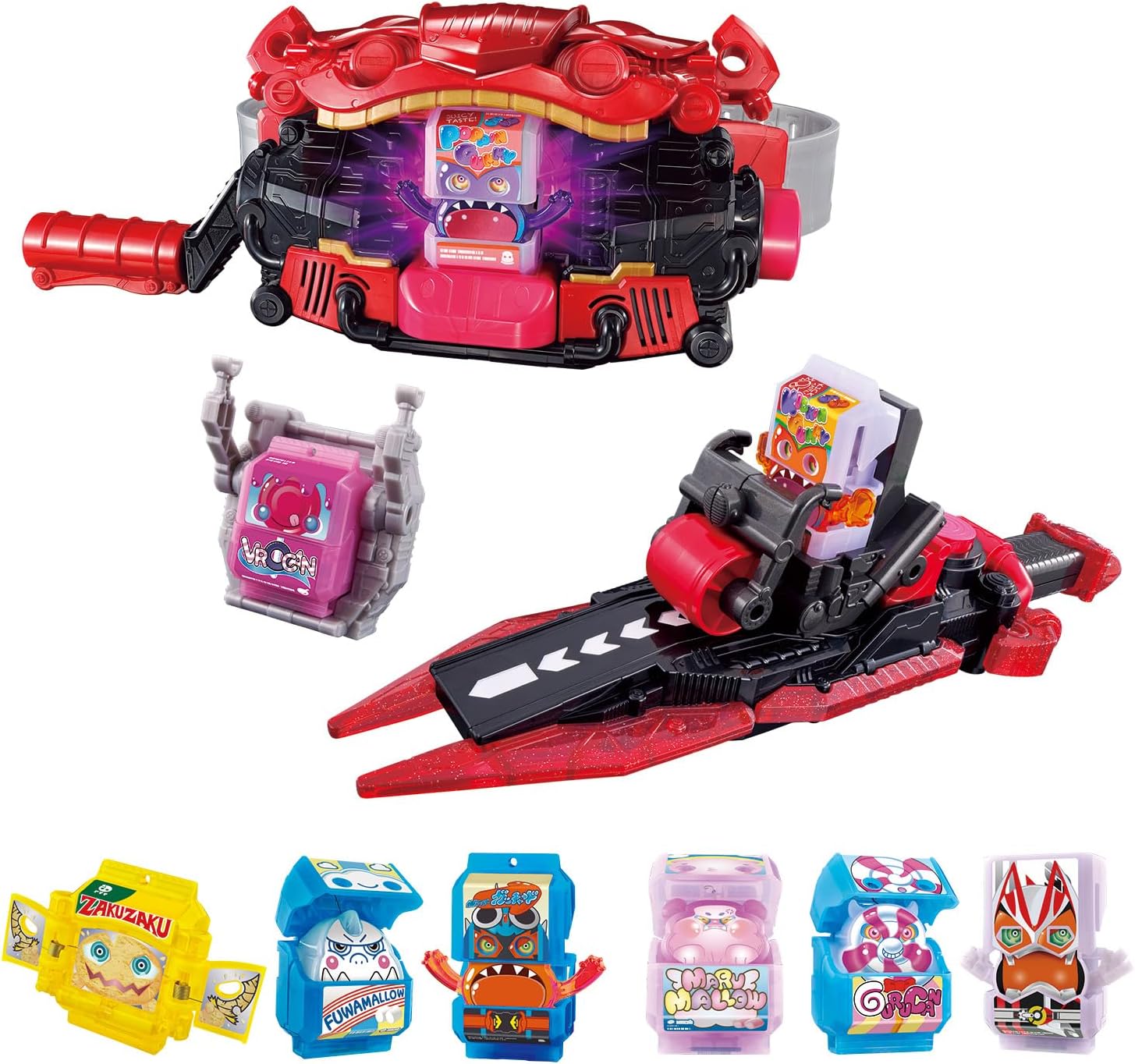 Bandai Kamen Rider Gavv DX Transformation Belt Gavv Complete Set [Japan Toy Award 2024 Character Category Grand Prize] Suitable for Ages 3 and Up