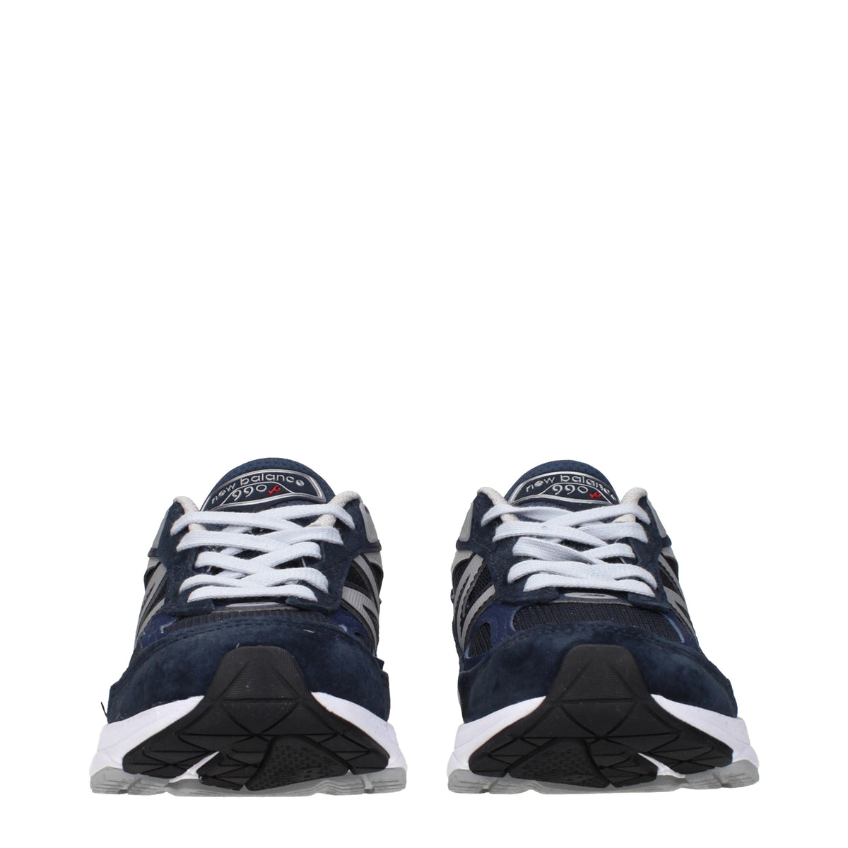 Designer Brand ニューバランス 990 メンズs スニーカー スエード ブルー/シルバー - Image 4