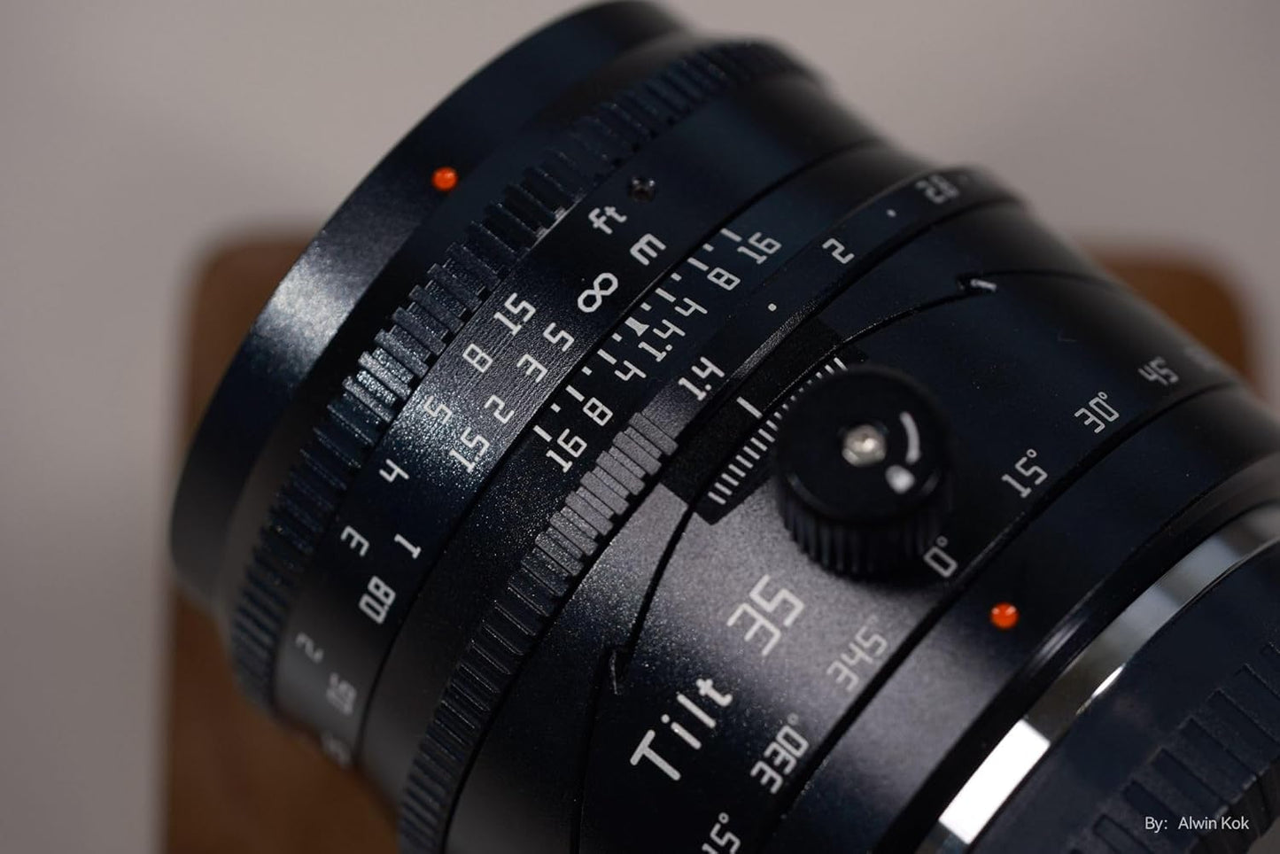 TTArtisan Tilt 35mm F1.4 RF Mount Tilt Lens Canon RF Compatible APS-C MF Lens Monofocal Tilt Large Diameter Replacement Lens Manual Focus Black Branded Optics
