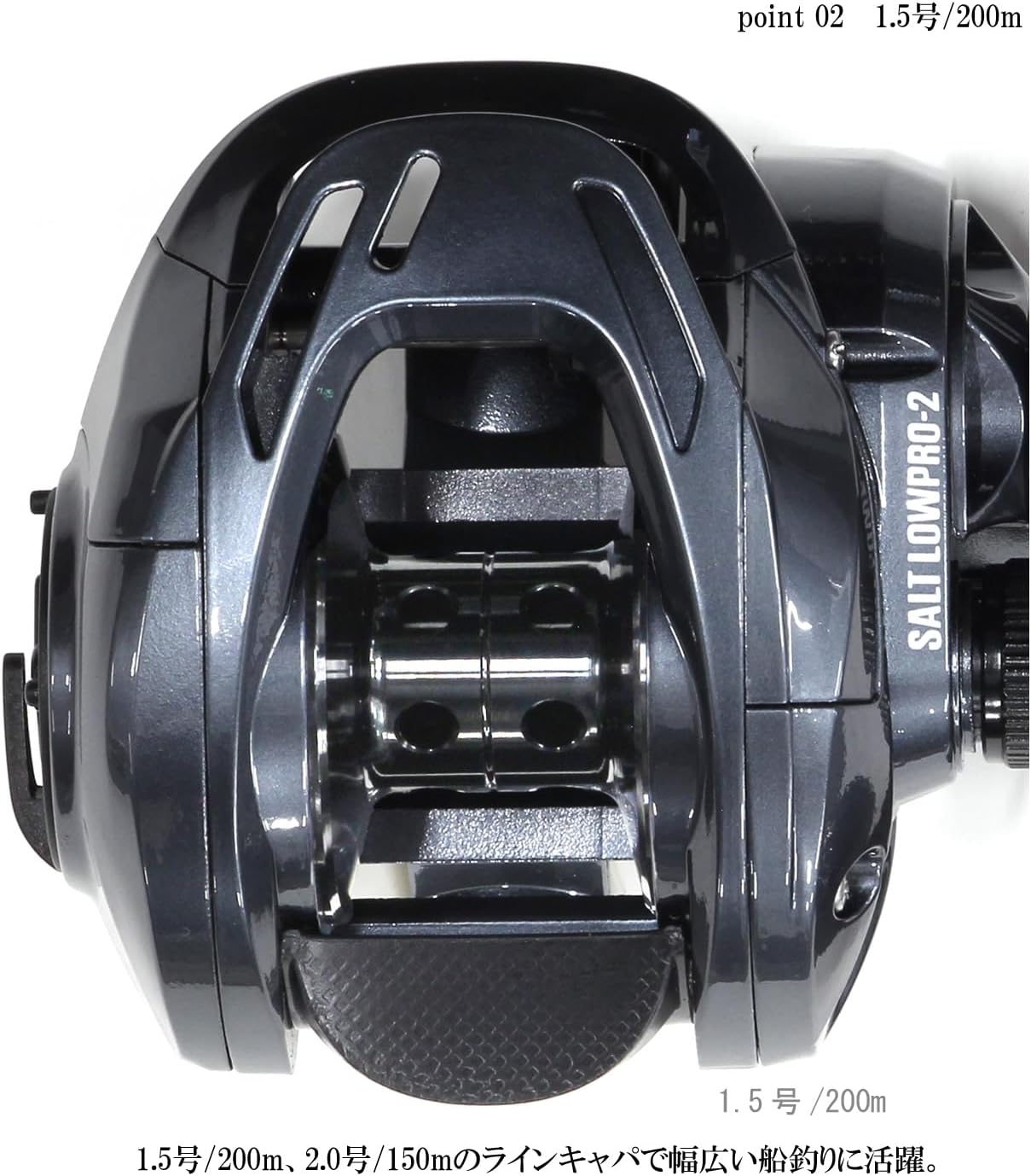 [Low Profile/Salt Compatible] Fishing Bait Reel Prox VD Salt Low Pro 2 100RC (Crank Handle) / 100RD (Double Handle) VSLP2100RC/VSLP2100RC